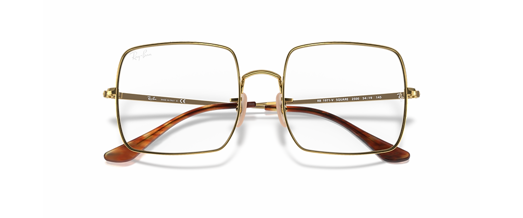 Ray-Ban RB1971V Square 1971 Optics Arista Gold Frames