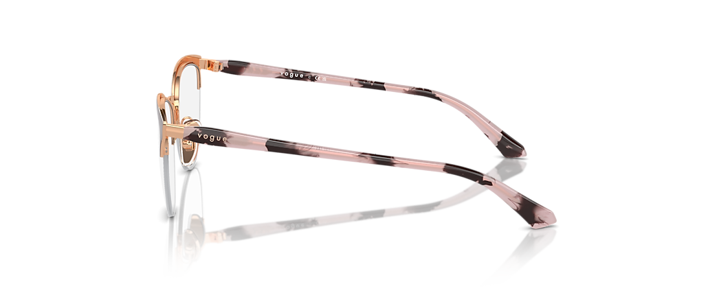 Vogue Eyewear VO4304 Top Bordeaux/Rose Gold Frames