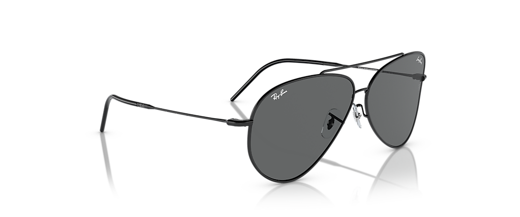 Ray-Ban RBR0101S Lenny Kravitz X Aviator Reverse Black Sunglasses