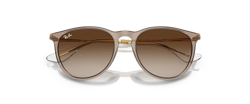 Ray-Ban RB4171F Erika Classic Transparent Light Brown Sunglasses