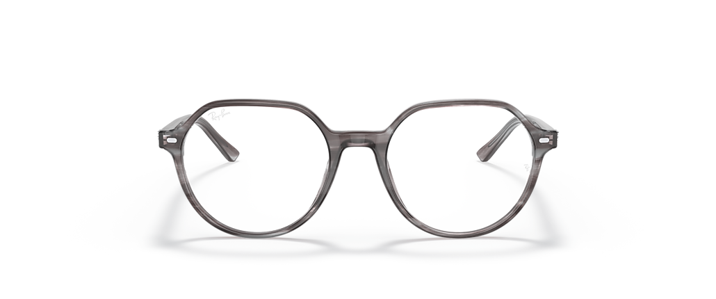 Ray-Ban RB5395F Thalia Optics Striped Grey Frames