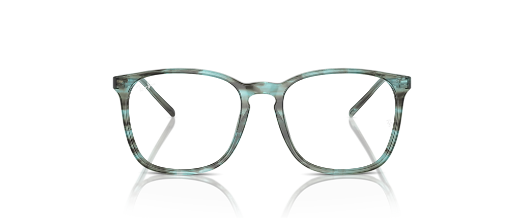 Ray-Ban RB5387 Optics Striped Green Frames