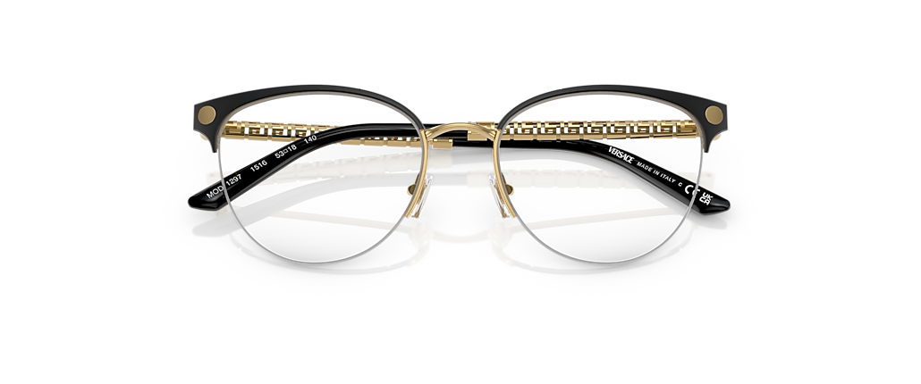Versace VE1297 Gold/Matte Black Frames
