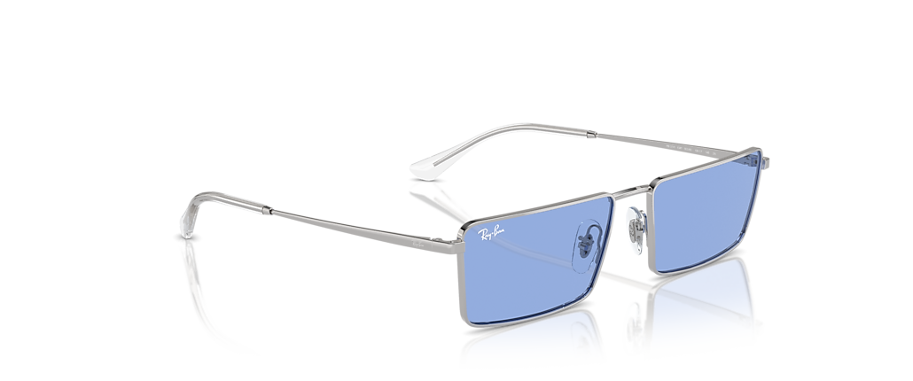 Ray-Ban RB3741 Emy Bio-Based Silver Sunglasses