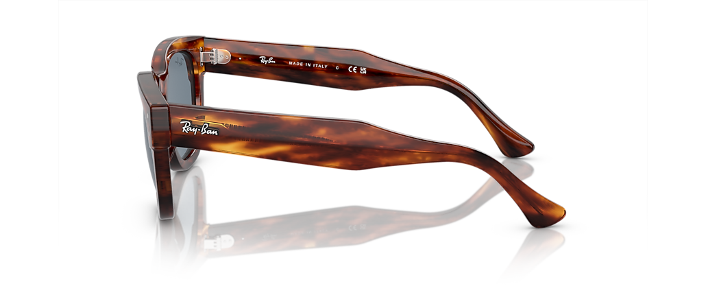 Ray-Ban RB0298SF Mega Hawkeye Striped Havana Sunglasses