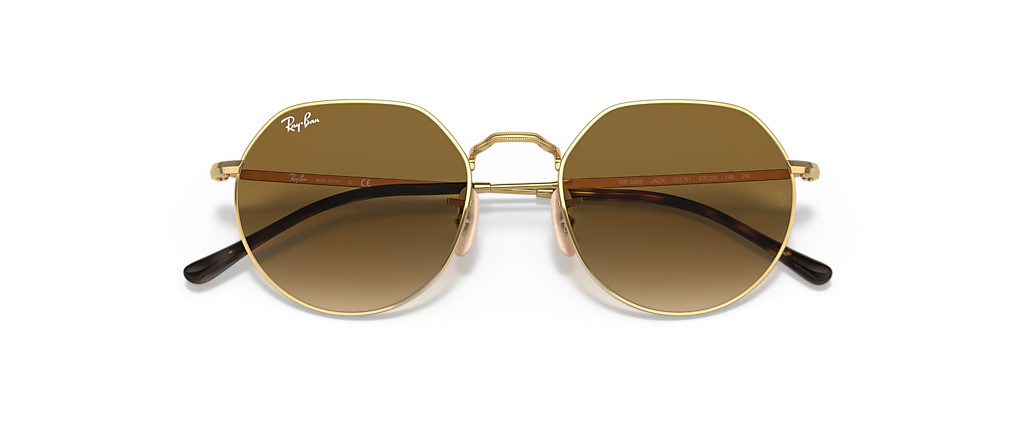 Ray-Ban RB3565 Jack Arista Gold Sunglasses
