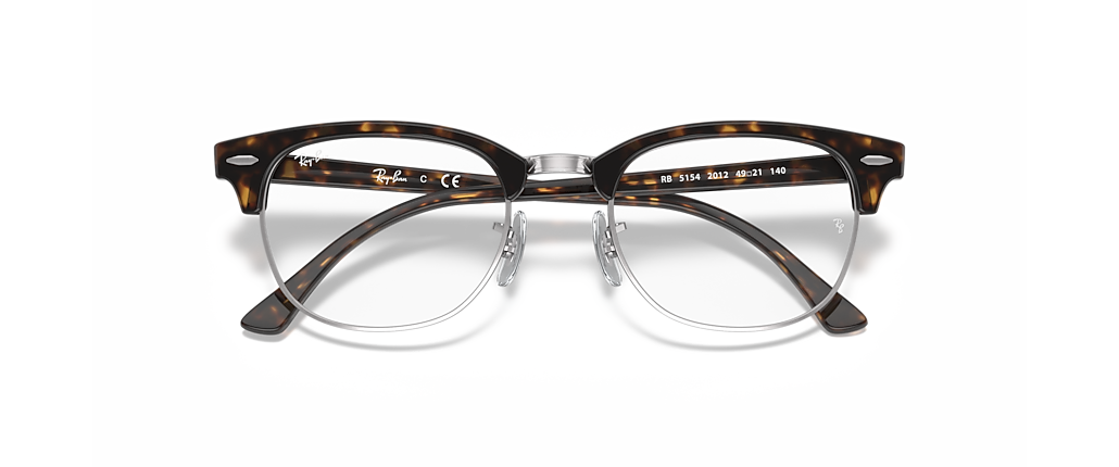 Ray-Ban RB5154 Clubmaster Optics Dark Havana Frames