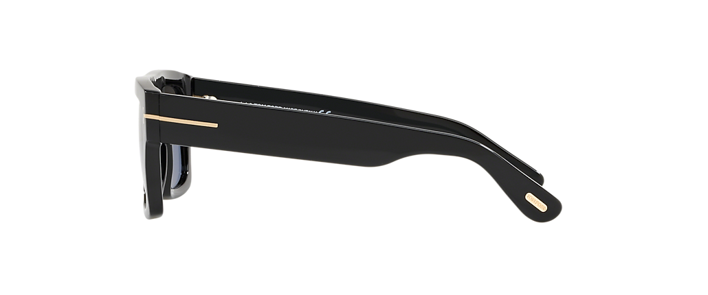 Tom Ford FT0711 Black Shiny Sunglasses