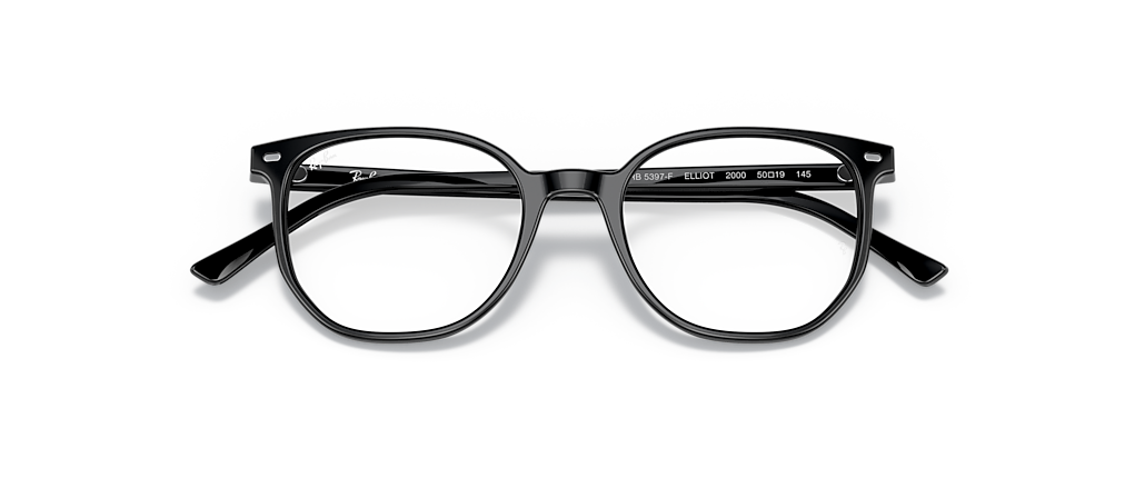 Ray-Ban RB5397F Elliot Optics Black Frames