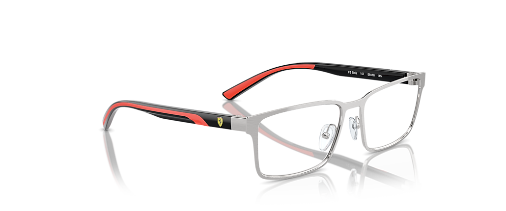 Scuderia Ferrari FZ7002 Brushed Silver Frames