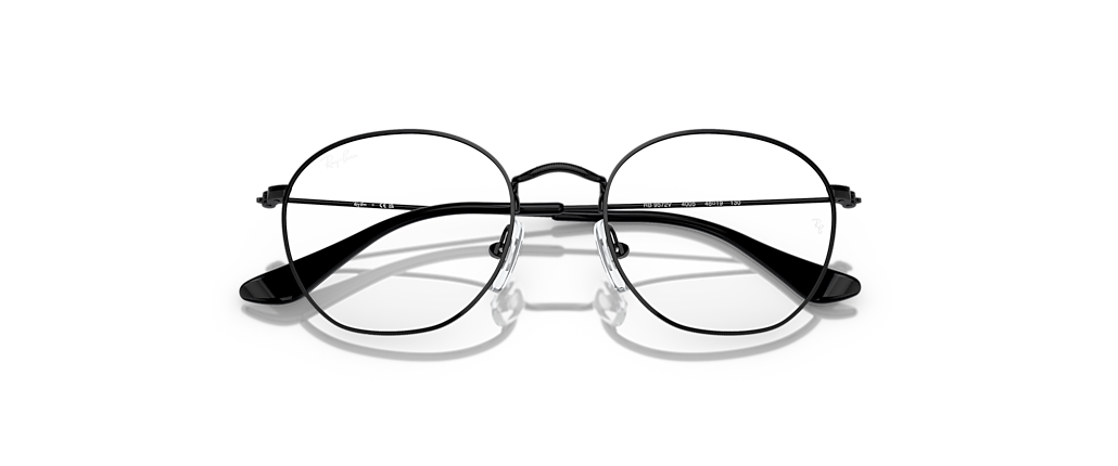 Ray-Ban RB9572V Rob Optics Kids Black Frames