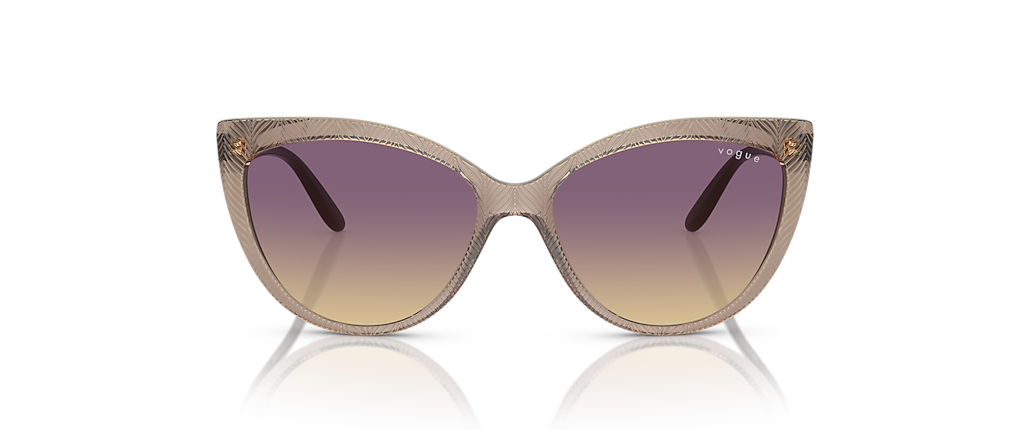 Vogue Eyewear VO5484S Transparent Brown Sunglasses