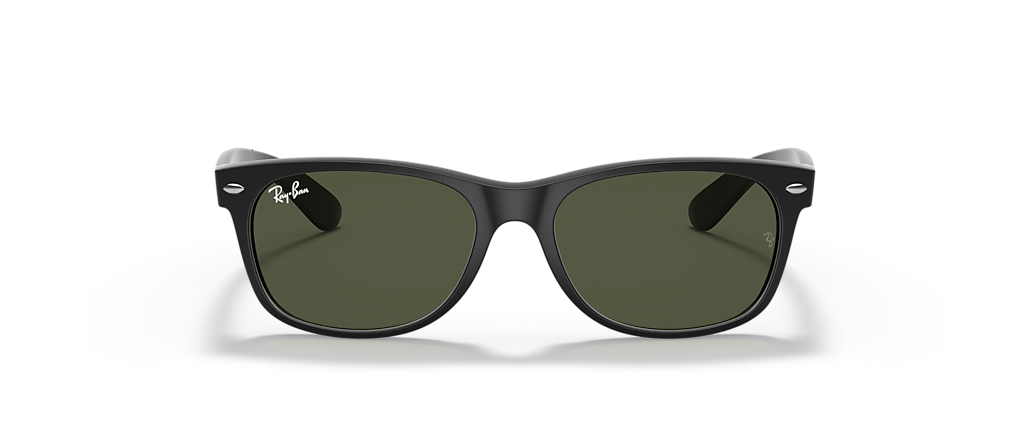 Ray-Ban RB2132 New Wayfarer Classic Rubber Black Sunglasses