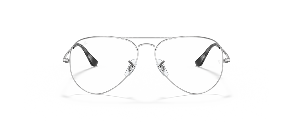 Ray-Ban RB6489 Aviator Optics Silver Frames