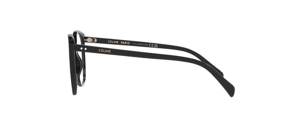 Celine Thin CL50115I Black Shiny Frames