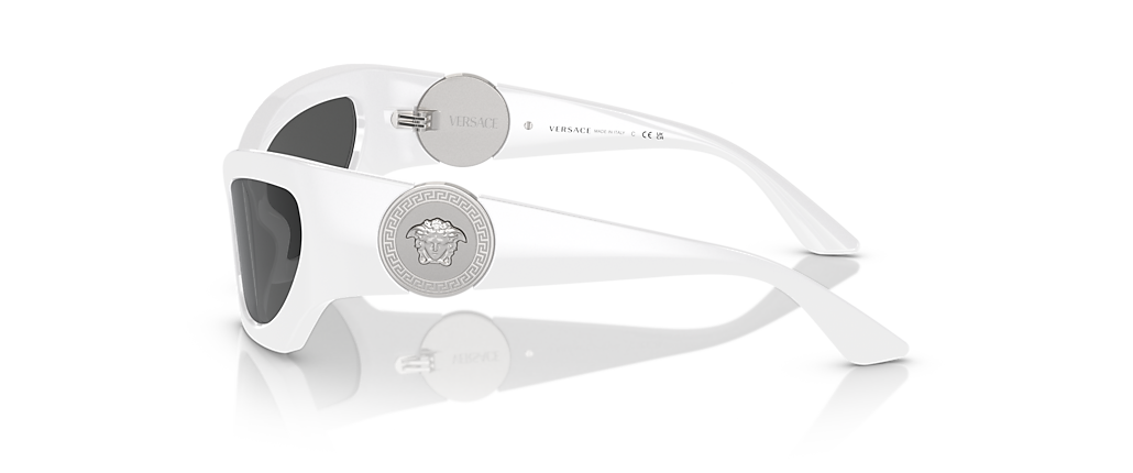 Versace VE4450 White Sunglasses