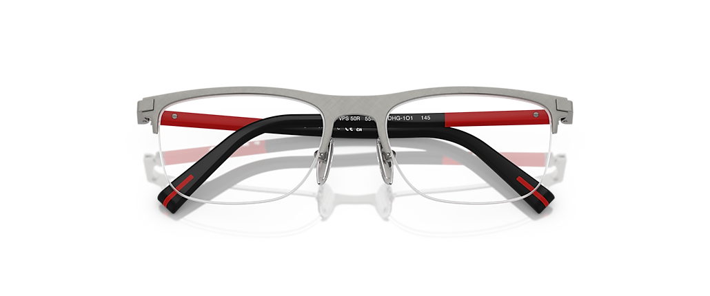 Prada Linea Rossa PS 50RV Matte Brushed Lead Frames