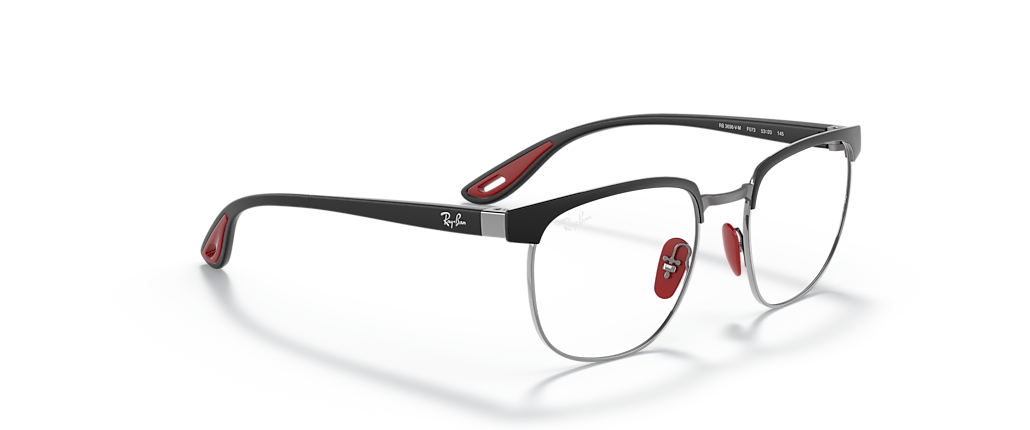Ray-Ban RB3698VM Scuderia Ferrari Collection Black On Gunmetal Frames