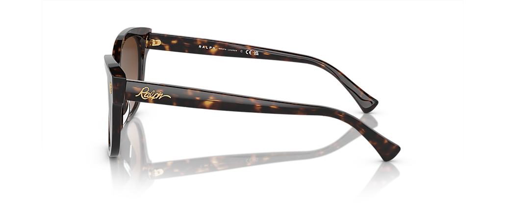 Ralph RA5305U Black Havana Sunglasses
