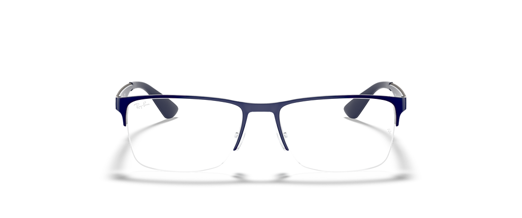 Ray-Ban RB6335 Optics Blue On Gunmetal Frames