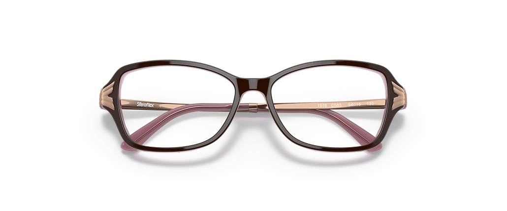 Sferoflex SF1576 Top Plum On Opal Pink Frames