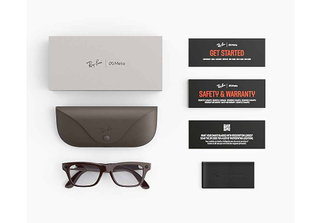 Ray-Ban Ray-Ban Meta (Gen 2) Blayzer Optics Brick Brown Ray-Ban Meta Smart Glasses
