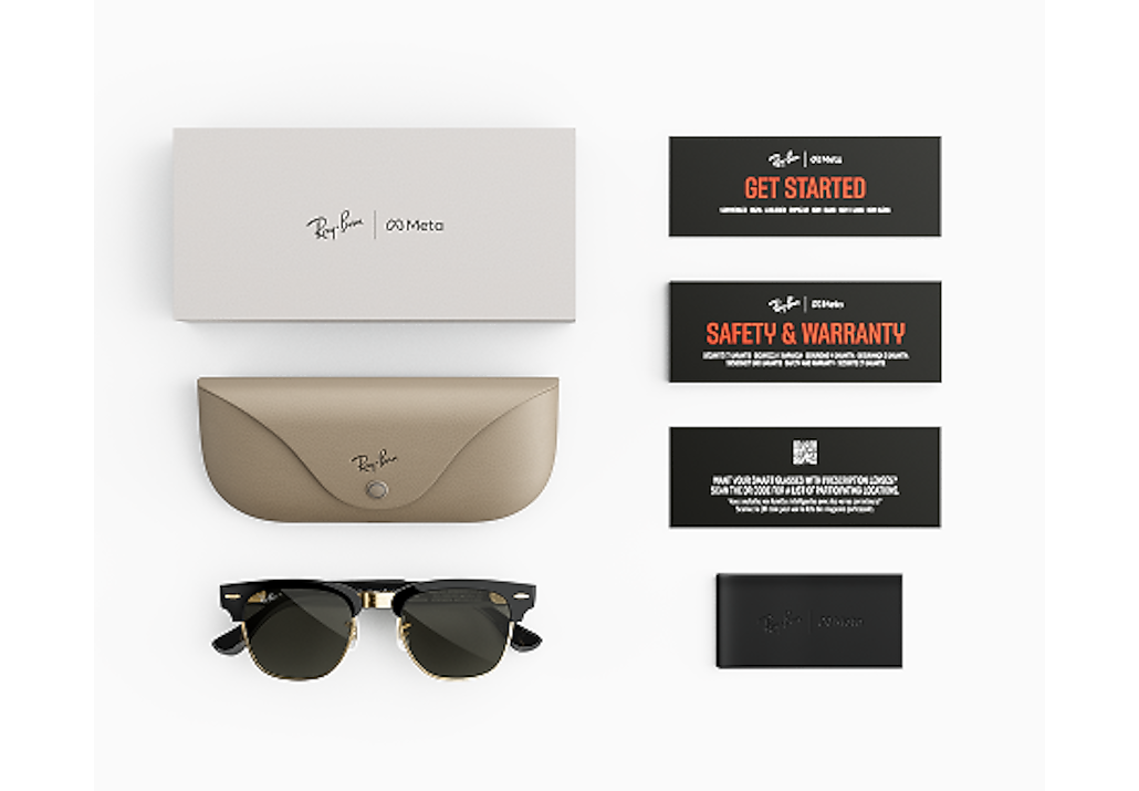 Ray-Ban Ray-Ban Meta Audio Clubmaster Black Ray-Ban Meta Smart Glasses
