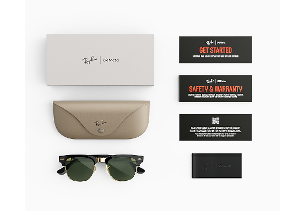 Ray-Ban Ray-Ban Meta Audio Clubmaster Black Ray-Ban Meta Smart Glasses