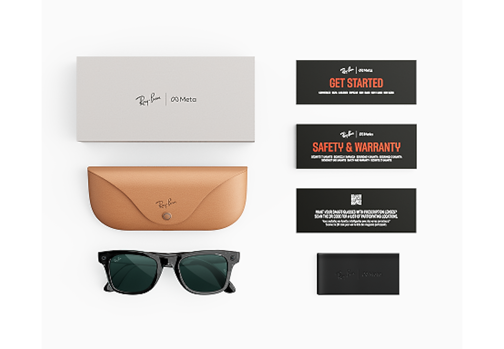 Ray-Ban Ray-Ban Meta (Gen 3) Wayfarer Transparent Black Ray-Ban Meta Smart Glasses