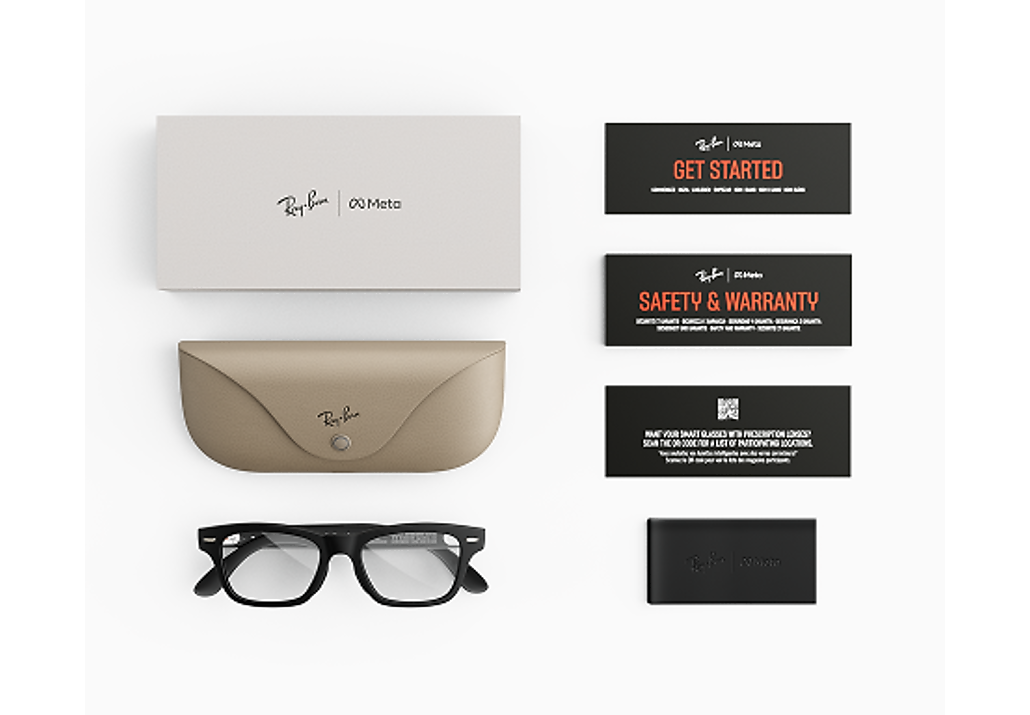 Ray-Ban Ray-Ban Meta Audio Burbank Solid Black Ray-Ban Meta Smart Glasses